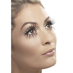 Gothic Manor Ghost Bride Eyelashes- Black