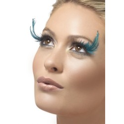 Black Teal Eyelashes